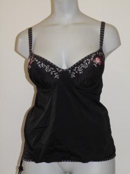 Maillots de bain Marlies Dekkers Nusa Dua Noir/Print Tankini Top