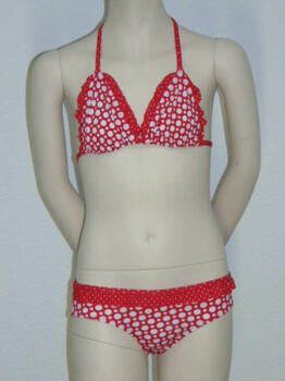 Nickey Nobel Dot Rouge/Blanc Set