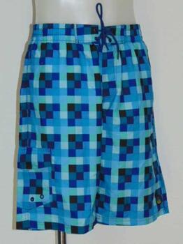 Shiwi Men Blocks Bleu Maillot de Bain pour Homme