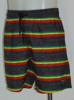 Shiwi Men Jamaican Gris/Print Maillot de Bain pour Homme