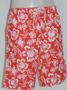 Shiwi Men lotus Rouge/Blanc Maillot de Bain pour Homme