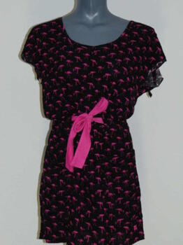 Shiwi Flamingo Noir/Rose Robe