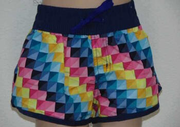 Shiwi Triangle Rose/Bleu Short de Plage