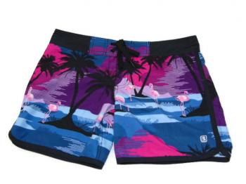 Shiwi Men Tropical Bleu/Print Maillot de Bain pour Homme