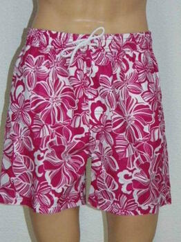Nickey Nobel George Blanc/Rose Maillot de Bain pour Homme