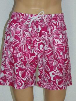 Nickey Nobel George Blanc/Rose Maillot de Bain pour Homme