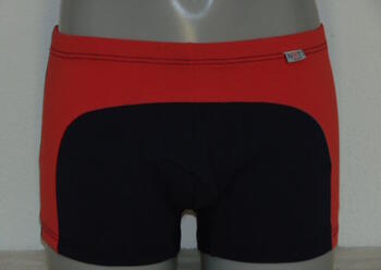 Natman Basic Bleu Marine/Rouge Boxer