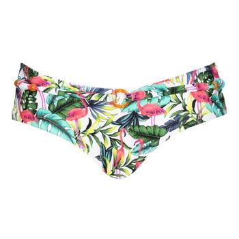 Plage de LingaDore Laos Blanc/Rose Slip de Bikini