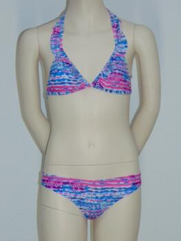 Seins et culottes bouffantes Chanouk Bleu/Rose Set