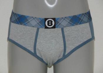Bolas Dandy Gris Slip pour Hommes