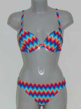 After Eden Molokai Print Bikinitop Push Up