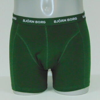 Björn Borg Basic Vert/Blanc Boxer