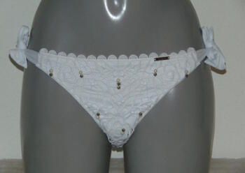 Maillots de bain Sapph Coconut Blanc Slip de Bikini