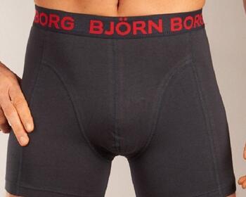Björn Borg Basic Bleu Marine/Rouge Boxer