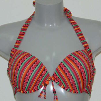 Plage de LingaDore Azteca Rouge/Print Haut de Bikini Préformé