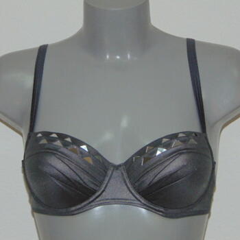 Maillots de bain Marlies Dekkers Lagerthas Reflection Gris Haut de Bikini Préformé