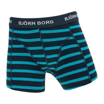 Björn Borg Stripe Jeans Bleu Boxer