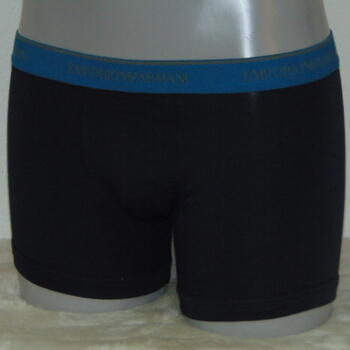 Armani Hommes Basamento Bleu Marine Boxer