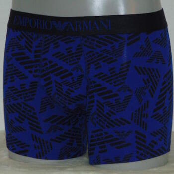 Armani Hommes Superiore Bleu/Print Boxer