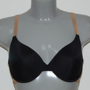 Armani Ladies Microfiber Noir Soutien-Gorge Rembourré