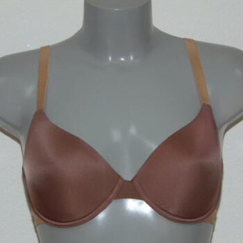 Armani Ladies Microfiber Marron Soutien-Gorge Rembourré