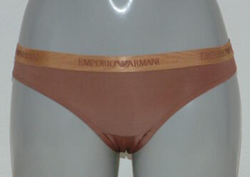 Armani Ladies Microfiber Marron Slip
