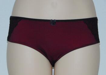 After Eden D-Cup & Up Scarlett Rouge/Noir Shortie