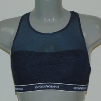 Armani Ladies Lace  Bleu Marine/Bleu Sports Top