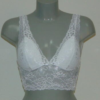 Missya Nicole Blanc Soutien-Gorge sans Armatures en Dentelle