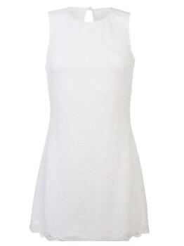 Sapph Powerfull muse Blanc Cassé Robe
