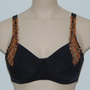 Elbrina Helen Noir Soutien-gorge sans forme