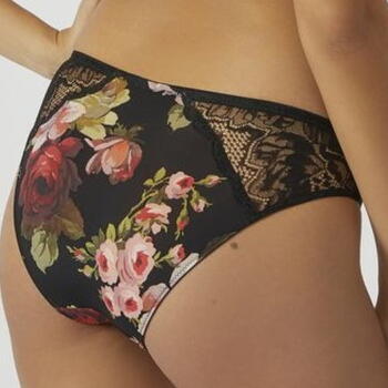 Armani Ladies  floreale Noir/Print Slip
