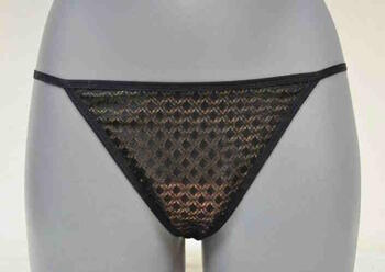 Eva Noir de Noir Noir Culotte String