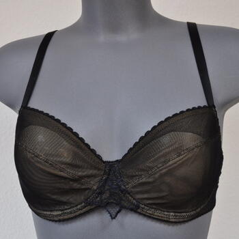 Eva Alchemist Black Noir Soutien-gorge sans forme