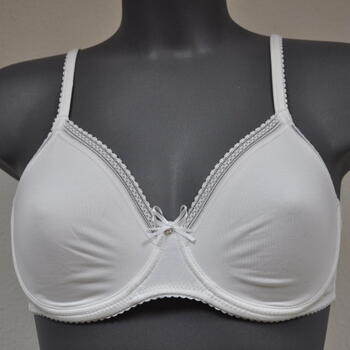 Eva Sybille Blanc Soutien-gorge sans forme