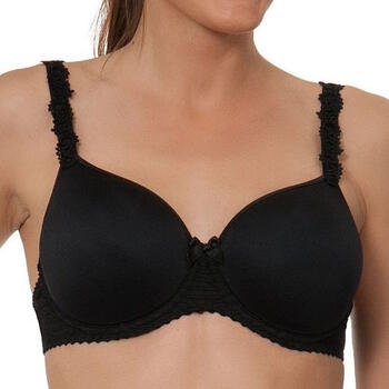 Louisa Bracq Elise Noir Soutien-Gorge Rembourré