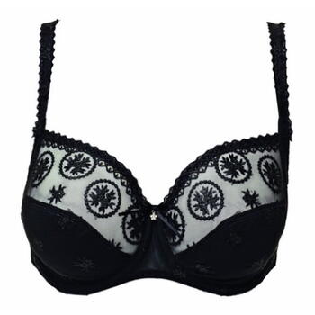 Louisa Bracq Chantilly Noir Soutien-gorge sans forme