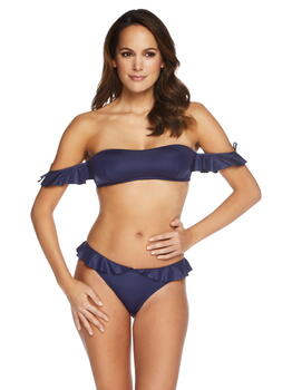 Maillots de bain Sapph Lorraine Bleu Marine Haut de Bikini Préformé