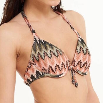 Plage de LingaDore Neva Rose/Brun Haut de Bikini Préformé