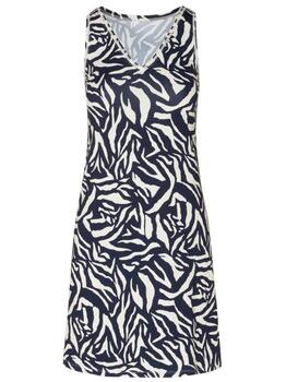 Eva Graphic Noir/Blanc Robe