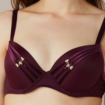 Maillots de bain Marlies Dekkers Velvet Kiss Violet Bikinitop Push Up