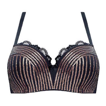 Marlies Dekkers Hollywood Glam Noir/Or Soutien-Gorge Rembourré