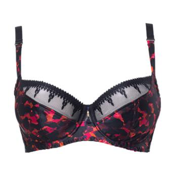 Louisa Bracq Color Fever Bleu Marine/Print Soutien-gorge sans forme