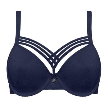 Marlies Dekkers Dame de Paris Bleu Marine Soutien-Gorge Rembourré