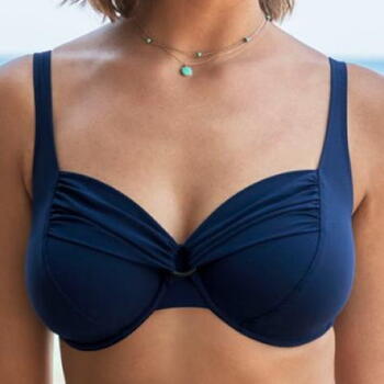 Maillots de bain Rosa Faia Hermine Bleu Marine Soutien-Gorge Bikini Corbeille