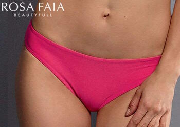 Rosa Faia Lace Rose Hot Pink Slip
