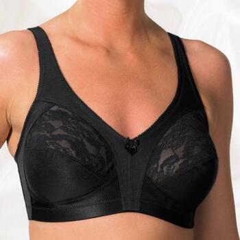 Elbrina Susa comfort Noir Soutien-Gorge sans Armatures en Dentelle