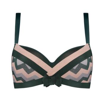 Marlies Dekkers Courage Vert/Print Soutien-Gorge Rembourré
