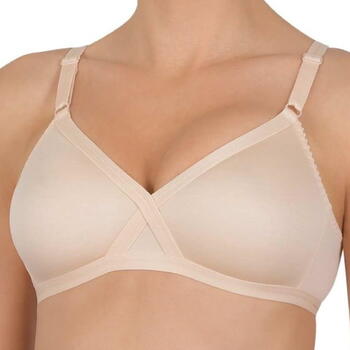 Naturana Linda Beige Soutien-Gorge sans Armatures en Dentelle