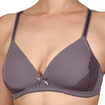 Naturana Cloé Taupe Soutien-Gorge sans Armatures en Dentelle
